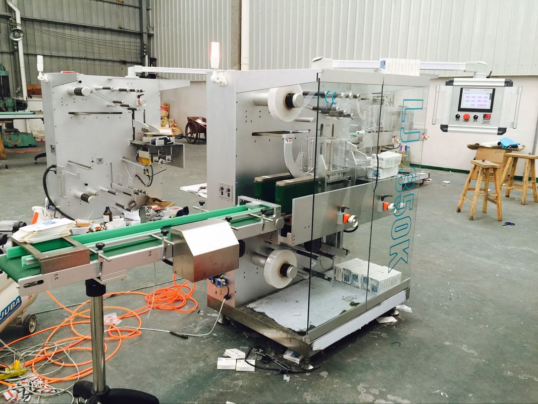 High Performance Shrink Film Packaging Machine For Boxes CE Certification