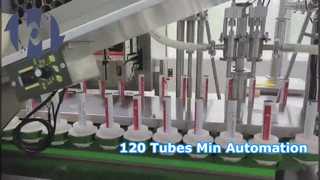 TF-120 metal tube filling and sealing machine