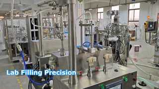 Desktop pre-filled filling machine