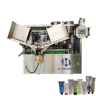 Cosmetic Cream Toothpaste Plastic Tube Filler Packaging Filling And Sealing Machine