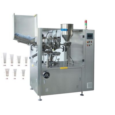 PLC Controlled Touch Screen Soft Tube Filler Sealer For Laminated Tubes From 50 To 220 Mm