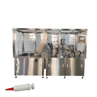 Automatic Veterinary Gel Syringe Equipment High Quality Gynecological Gel Liquid Syringe Filling Machine