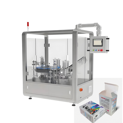 Industrial Rotary Table Vertical Cartoner for Pharmaceutical