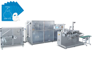 3 Side Sealing Facial Mask Packing Machine Plc Control Compound Material