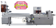 Full Servo Baby Wet Wipes Making Machine PLC Control Color Touching Screen