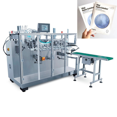 3 Side Non Woven Facial Mask Making Machine Sealing Packing Touch Screen