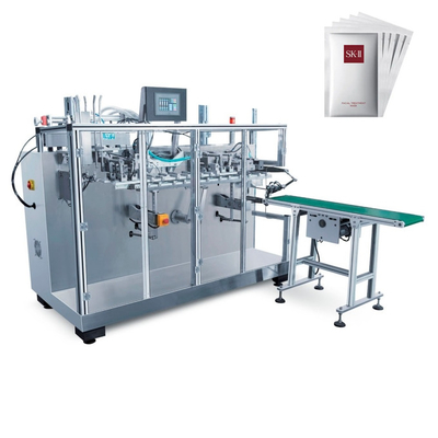 Cosmetic Non Woven Facial Mask Making Machine 260mm Sheet Filling Packing