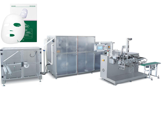 Sealing Facial Mask Folding Feeding Machine Folding Insert Sealing