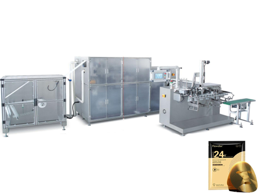 Dust Proof Automatic Facial Mask Making Machine Three Side Sealing Packing Machine