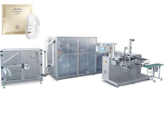 Semi Automatic Mask Pack Machine Electricity Driven One Year Warranty