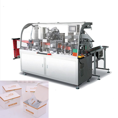 Horizontal Four Side Sealing Wet Tissue Making Machine With Small Sachet