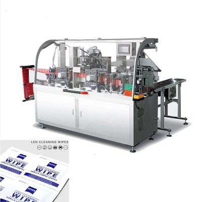220V 50/60Hz Wet Wipes Production Line PLC Control CE Certification,restaurant wet wipes production machine