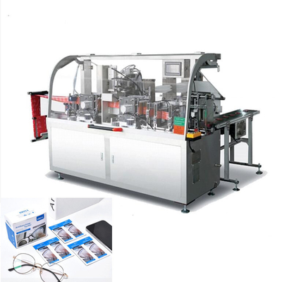 PLC Control Wet Wipes Packaging Machine Low Energy Consumption,customized wet tissue making machine