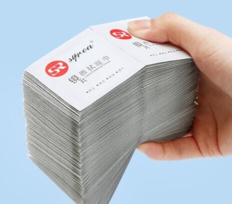 Medical Cleaning Alcohol Prep Pad Packing Machinery 4.8KW Nonwoven Fabric