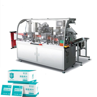 Restaurant Wet Wipes Packaging Machine , mini packaging wet tissue packing machine