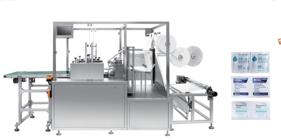 47*50mm Alcohol Pad Packing Machine 1000pcs/Min Automatic Medical