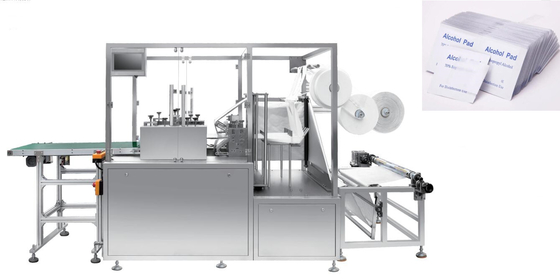 Alcohol Pad Wet Tissue Packing Machine Sterilization Wipes