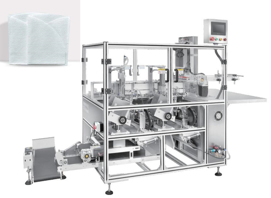 Beauty Facial Mask Folding Filling Machine 1.2Kw 40 Bags / Min Spun Nonwoven