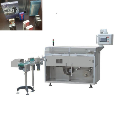 Automatic Poker Perfume Condom Soap Cosmetic Box BOPP Film Transparent Membrane 3D Packing Cellophane Wrapping Machine