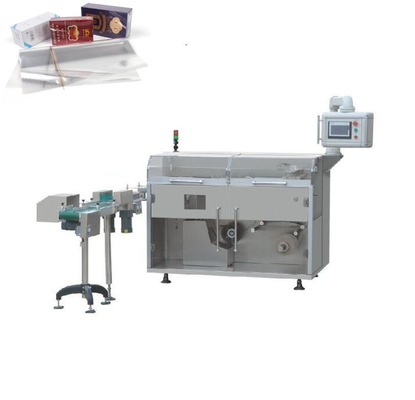 Horizontal Automatic Film wrapping shrinking machine For Cigarette Box Simple Operation