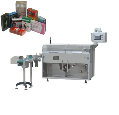 Automatic Perfume Cosmetic Box Overwrapping Cellophane Film Wrapping Machine