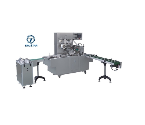 Automatic Cellophane Film Packaging Machine Cellophane Packing for Carton box soap medic machinery