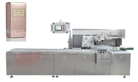 Fully Automatic Automatic Cartoning Machine Vials Mask Bar Soap Box Vertical