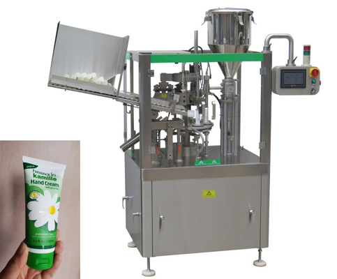 Toothpaste Filling And Sealing Machine Plastic Tube Body Lotion Hand Cream