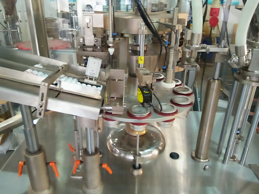 Cream Plastic Soft Tube Filling Sealing Machine Automatic Cosmetic Equipment 35pcs/Min