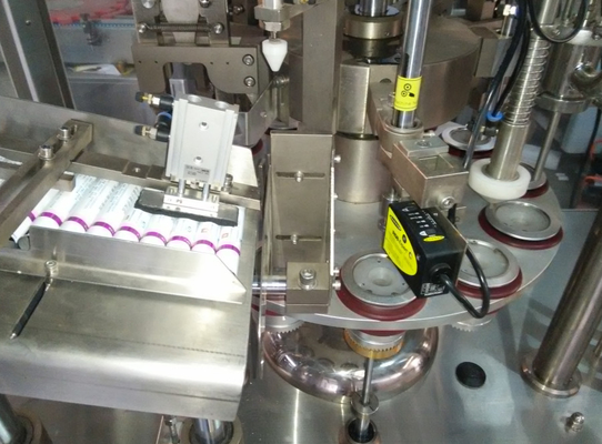 Automatic Al Aluminum/Plastic Soft Tube Filling and Sealing Machine Lotion Cosmetic Hand Cream Glue Closing Filler