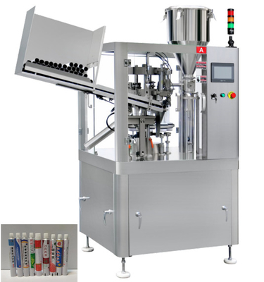 Automatic Al Aluminum/Plastic Soft Tube Filling and Sealing Machine Lotion Cosmetic Hand Cream Glue Closing Filler