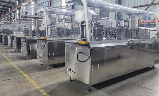 Professional Single Piece Wet Wipe Making Machine Four Side Sealing Tissue Packing Equipment