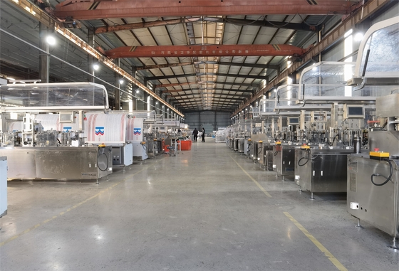 PLC Control Automatic Single Sachet Wet Wipes Packing Machine, Alcohol Swabs Packing Machine