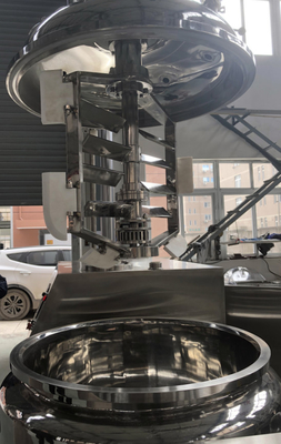 vacuum homogenizer with tank machines for the manufacture of cosmetics homogenizer emulsifying mixer