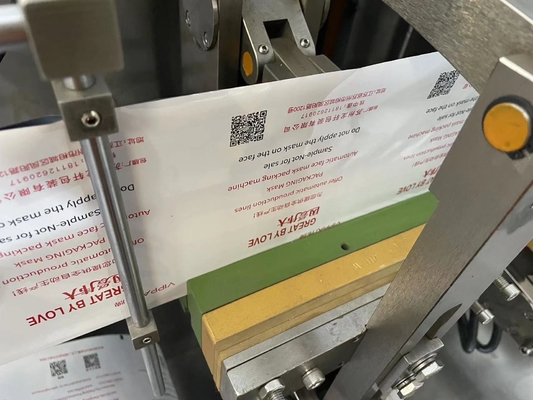 Non Woven Mask Making Machine High Speed Computer Touch Screen Display