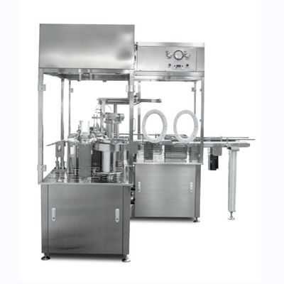 Automatic Pre-filled Luer Lock Glass Syringe Filler Plugging Closing Capping Equipment Syringe Vacuum Filling Sealing Machine