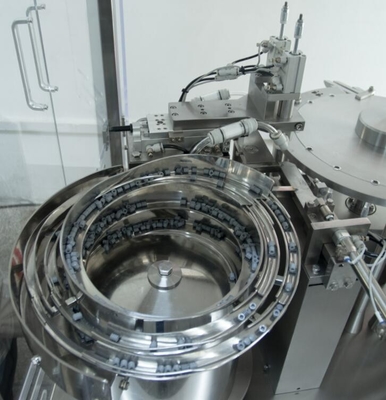 Stainless Steel Prefilled Syringe Filling Machine 1200-1600 Pc/h Filling Accuracy ≤1%