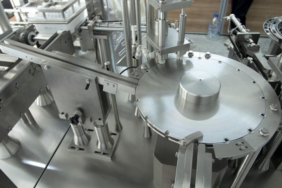 Stainless Steel Prefilled Syringe Filling Machine 1200-1600 Pc/h Filling Accuracy ≤1%