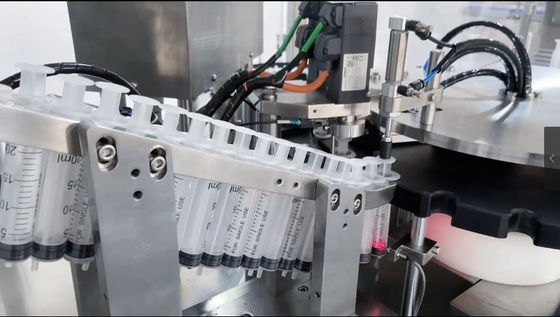 Prefilled Syringe Filling And Plugging Machine