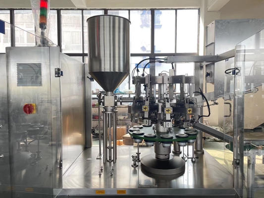 Automatic Body Lotion Toothpaste Soft Cosmetic Cream Tube Filling Sealing Machine