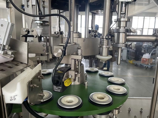 Automatic plastic tube filling and sealing machine