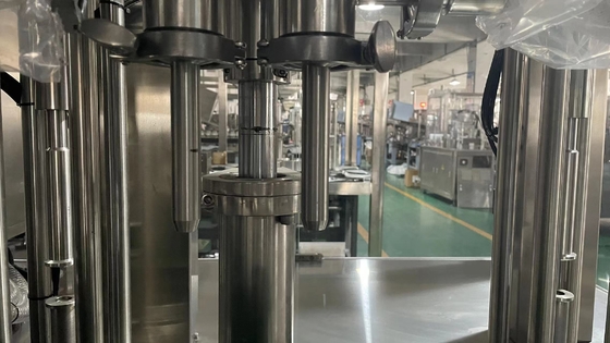 Automatic Soft Plastic Tube Filling And Sealing Machine for Aluminum Cosmetic Cream Tubes