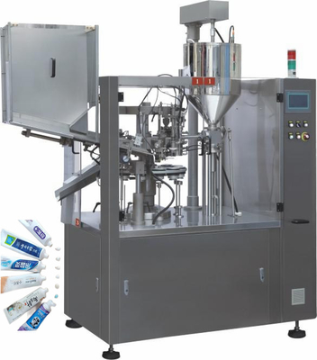 Automatic Aluminum / Metal / Plastic / Composite Material Tube Filler Sealer For Cosmetics Food Daily