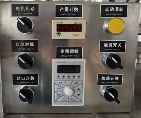 Lotion Cosmetic Cream Electric Aluminum Plastic Soft Tube Semi Automatic Fill and Seal Machine