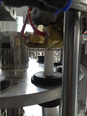 Hot sale high viscosity paste aluminum tube glue filling and sealing machine