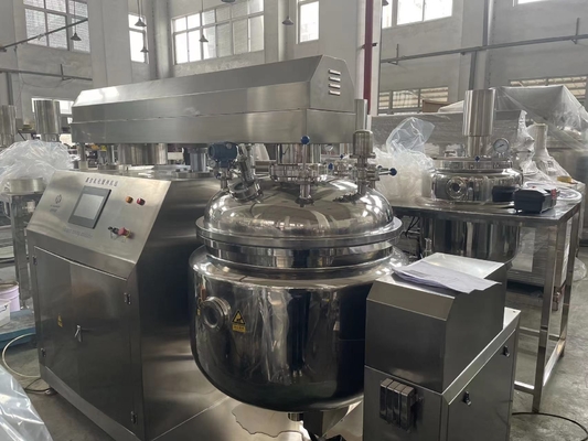 High Quality Toothpaste Vacuum Emulsifier Laboratory Mixer Machine Vacuum Emulsifying Homogenizer Blending Tank