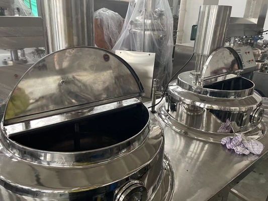 High-speed Vacuum Emulsifier Hydraulic Lifting homogenizer Vacuum homogenizer Unit Vaccume homogenizer Cosmetic