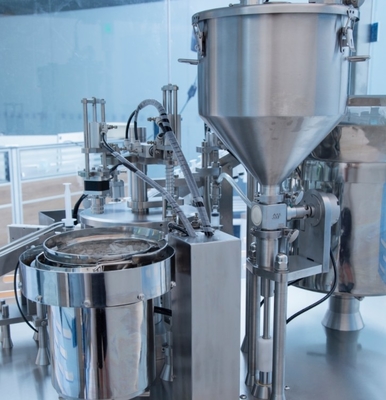 Disposable Paste Syringe Filling Machine Double Heads Prefilled Syringe Gel Plastic Syringe Filler