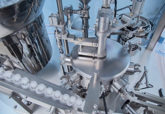 3ml 5ml 10ml 20ml Plastic Automatic Pre Filled Syringe Filling Capping Machine