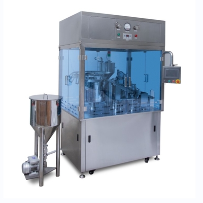 Automatic Vacuum 1ml Pre Filled Veterinary Sealing Prefilled Gel Syringe Filling Machine